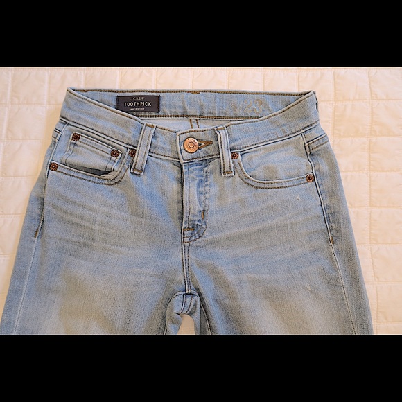 J Crew skinny toothpick jeans - Picture 1 of 5